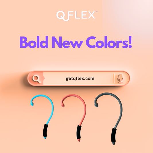 QFlex Restock Alert: Coral, Grey, and Turquoise Massage Tools Are Back in Style!